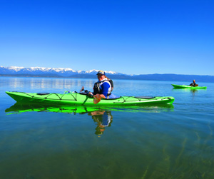 clear water in somers bay flathead lake
